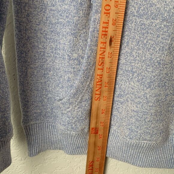 Super Massive Men’s Blue Super Soft Sweater Kangaroo Pockets Size L - Picture 4 of 7